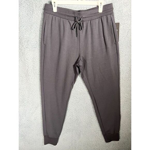 90 degree Womens Dark Gray Drawstring Joggers Size Large - Picture 1 of 6